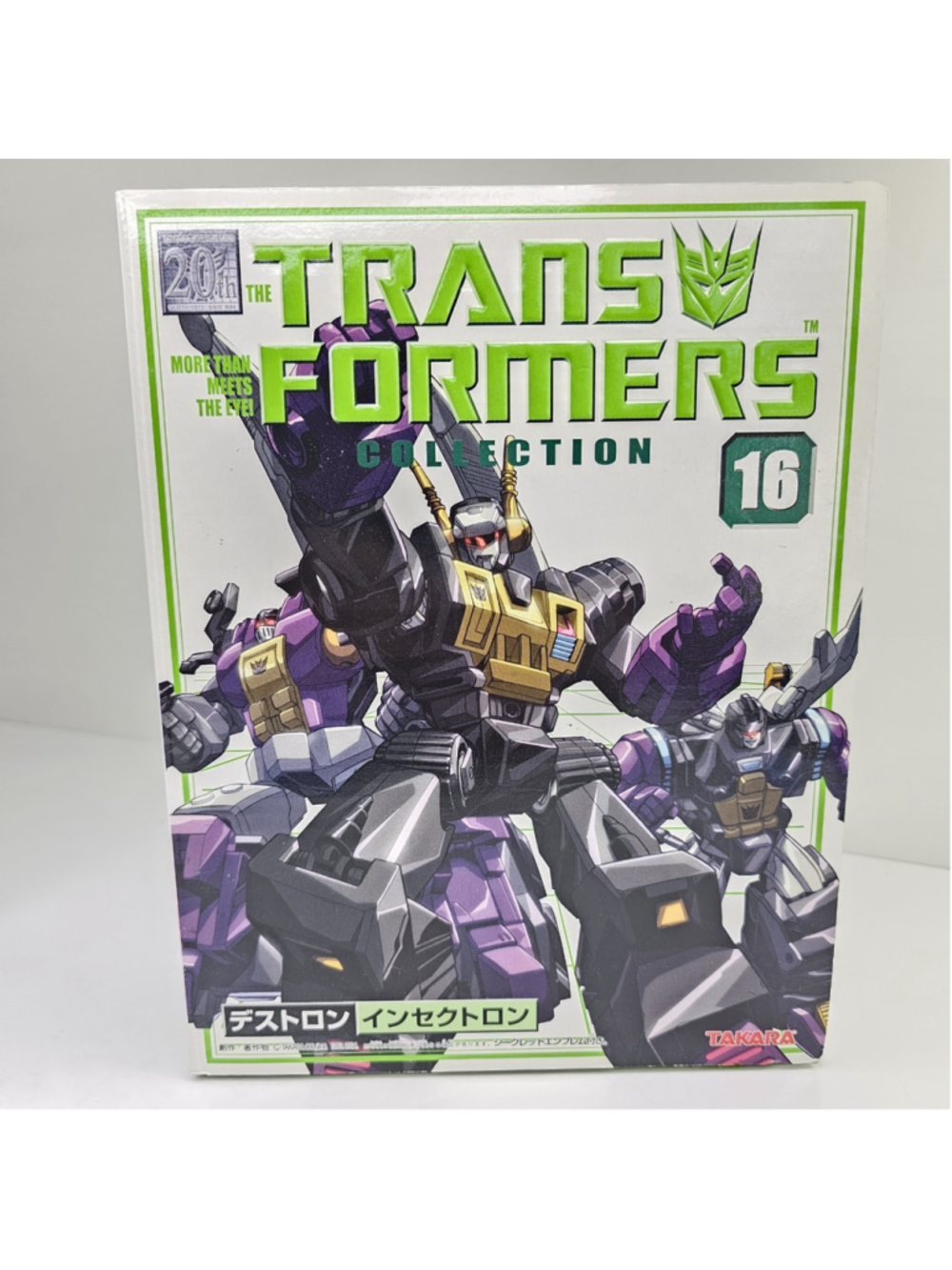 SEALED Takara Tomy Transformers Collection Book Style #16 Insecticons Reissue
